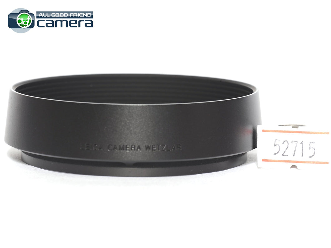 Leica Lens Hood Q3 Round Aluminium Black Finish 19657 *MINT*