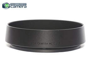 Leica Lens Hood Q3 Round Aluminium Black Finish 19657 *MINT*