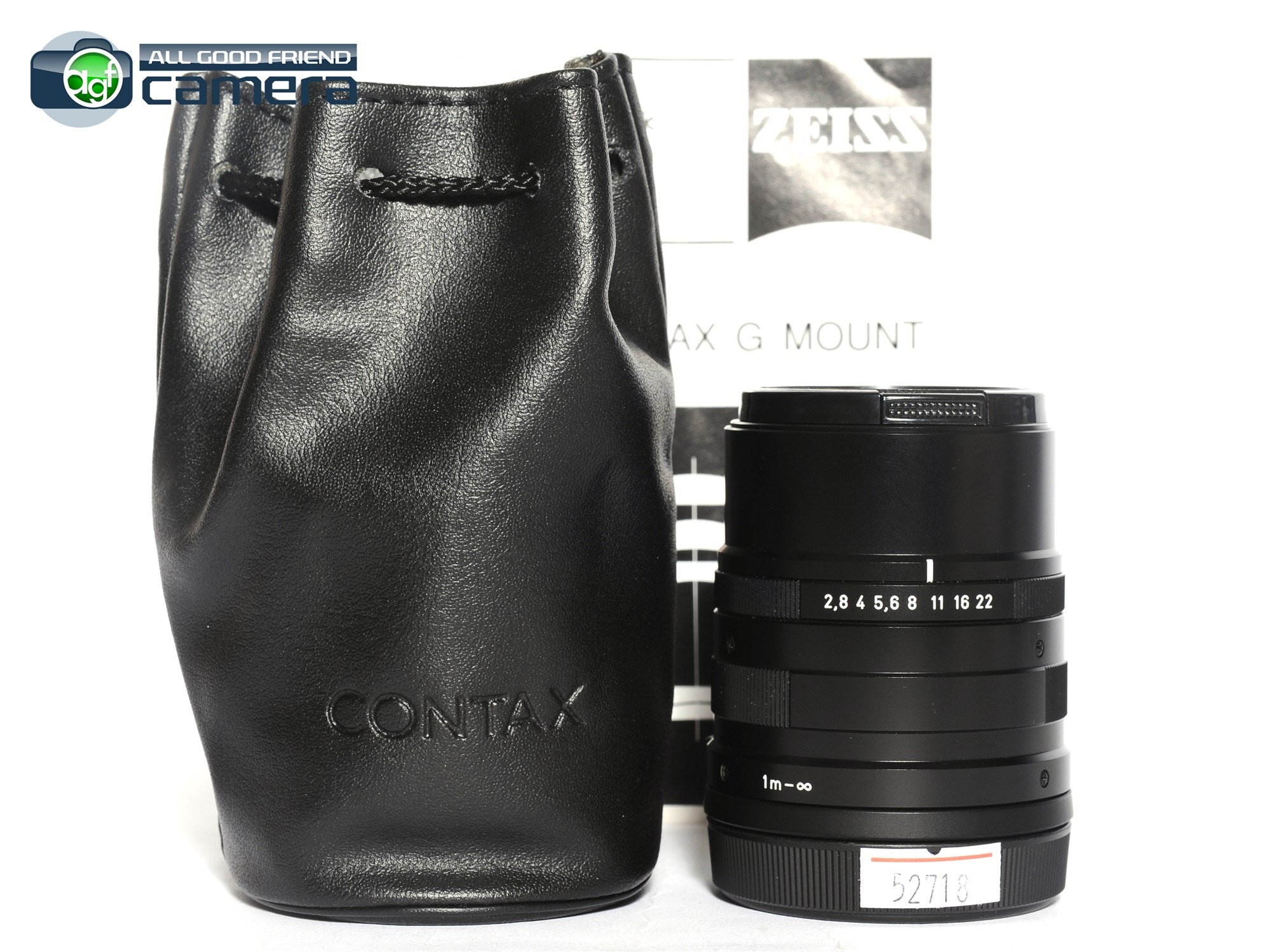 Contax G Sonnar 90mm F/2.8 T* Lens Black for G1 G2 *EX+*