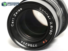 Load image into Gallery viewer, Contax G Sonnar 90mm F/2.8 T* Lens Black for G1 G2 *EX+*