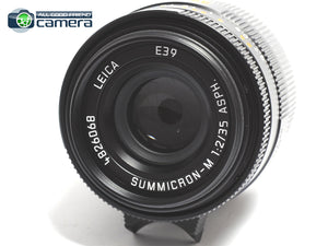 Leica Summicron-M 35mm F/2 ASPH. II Lens Black 11673 *EX*