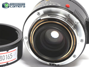 Leica Summicron-M 35mm F/2 ASPH. II Lens Black 11673 *EX*