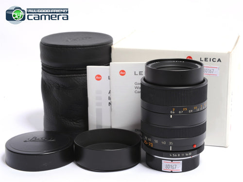 Leica Vario-Elmar-R 35-70mm F/4 E60 ROM Lens *MINT- in Box*