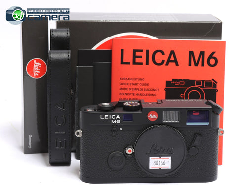 Leica M6 Classic Film Rangefinder Camera Black Reissue 10557 *MINT- in Box*