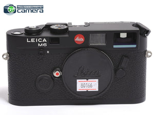 Leica M6 Classic Film Rangefinder Camera Black Reissue 10557 *MINT- in Box*