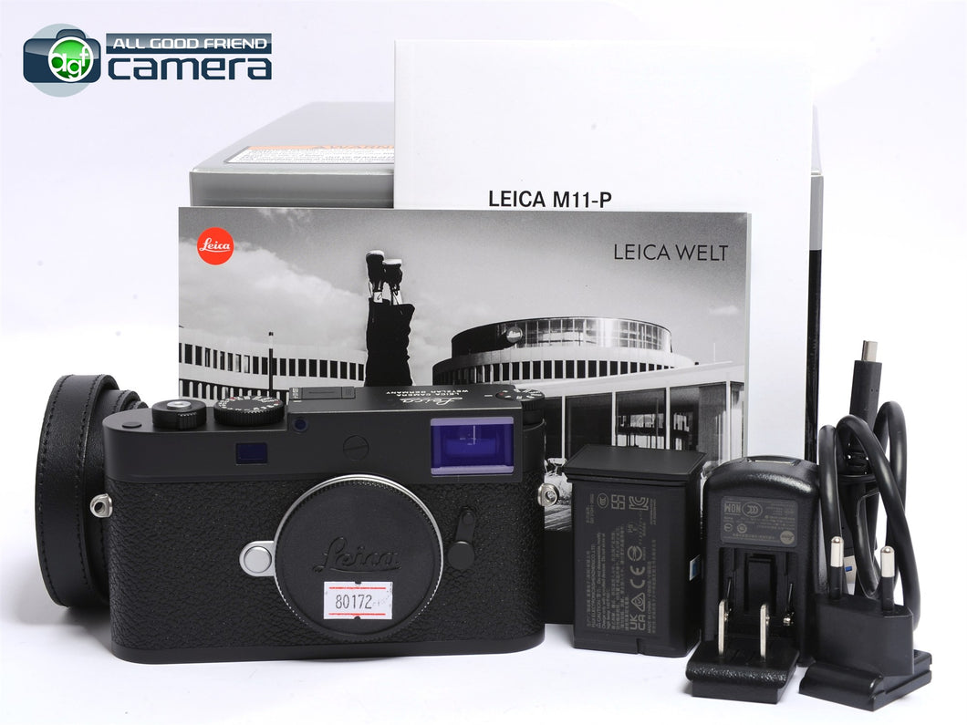 Leica M11-P Digital Rangefinder Camera Black Chrome 20211 *EX+ in Box*