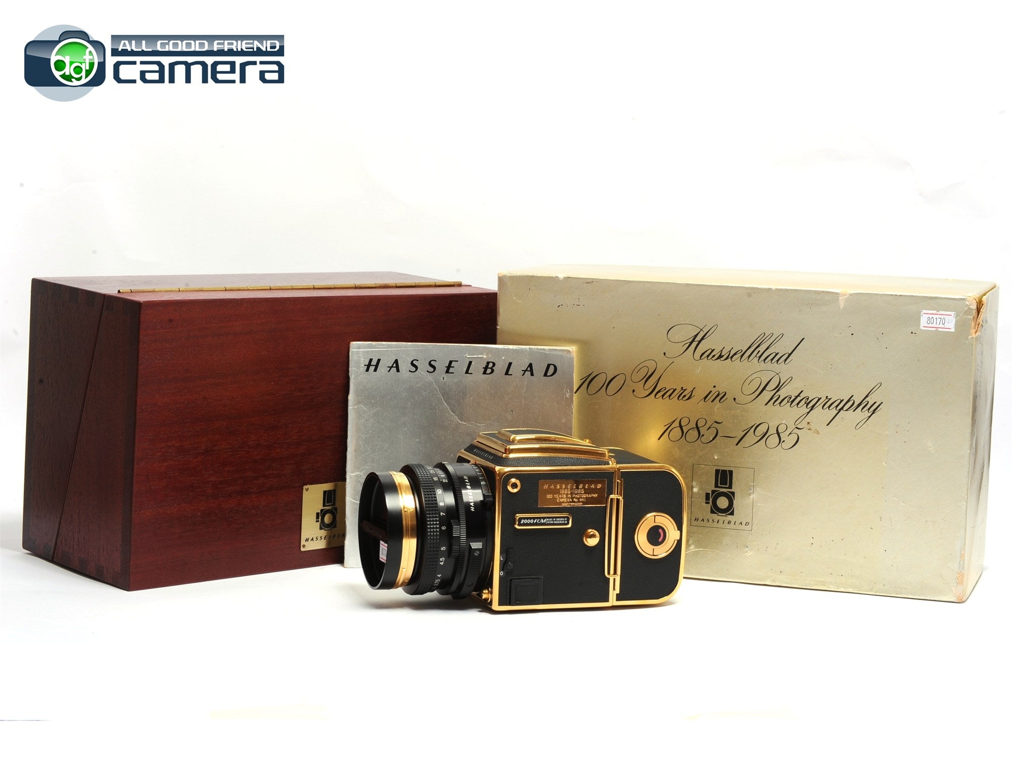 Hasselblad 2000FC/M 100 Years Gold Edition Camera w/80mm F/2.8