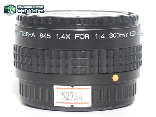 Pentax Rear Converter-A 645 1.4x for 300mm F/4 ED (IF) Lens *MINT*