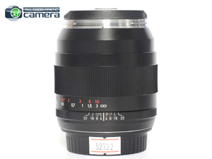 Zeiss Distagon 35mm F/2 T* ZE Lens Canon EF Mount *MINT-*
