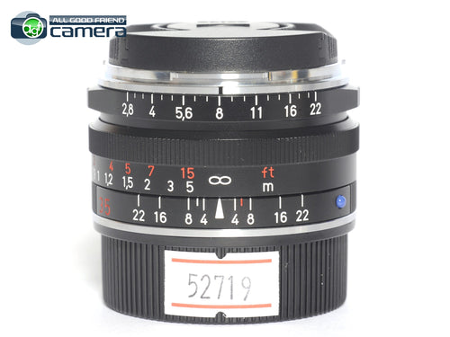 Zeiss C Biogon 35mm F/2.8 ZM Lens Black Leica M Mount *MINT*
