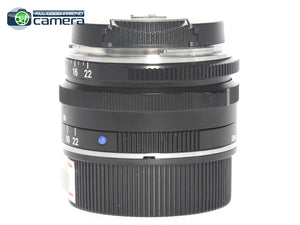 Zeiss C Biogon 35mm F/2.8 ZM Lens Black Leica M Mount *MINT*