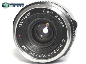 Zeiss C Biogon 35mm F/2.8 ZM Lens Black Leica M Mount *MINT*