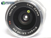 Load image into Gallery viewer, Zeiss Biogon 25mm F/2.8 T* ZM Lens Silver w/Hood Leica M-Mount *MINT in Box*