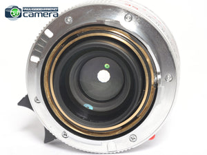 Leica Summicron-M 35mm F/2 ASPH. II Lens Silver 11674 *MINT- in Box*