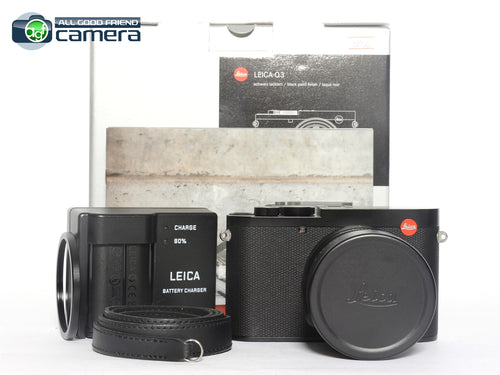 Leica Q3 28 Digital Camera Black 19080 w/Summilux 28mm F/1.7 Lens *MINT- in Box*