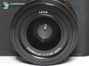 Leica Q3 28 Digital Camera Black 19080 w/Summilux 28mm F/1.7 Lens *MINT- in Box*