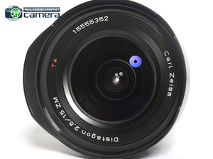 Zeiss Distagon 15mm F/2.8 T* ZM Lens Leica M-Mount *MINT in Box*