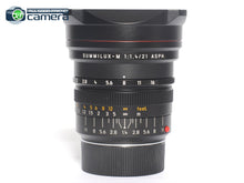 Load image into Gallery viewer, Leica Summilux-M 21mm F/1.4 ASPH. Lens Black 11647 *MINT in Box*
