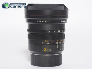 Leica Summilux-M 21mm F/1.4 ASPH. Lens Black 11647 *MINT in Box*