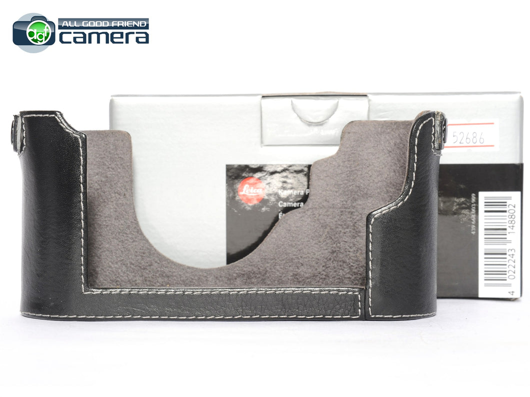 Leica Camera Protector M (Typ 240) Leather Half Case Black 14880 *MINT- in Box*
