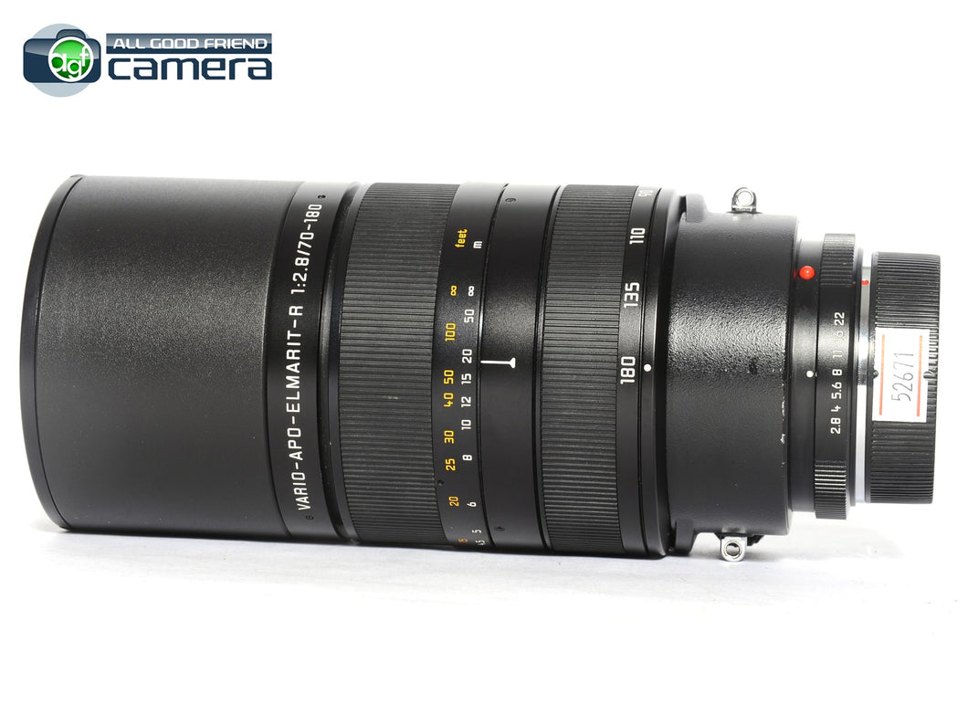 Leica Vario-APO-Elmarit-R 70-180mm F/2.8 E77 Lens *EX+*