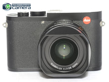 Load image into Gallery viewer, Leica Q2 Digital Camera Black 19050 w/Summilux 28mm F/1.7 Lens *EX+ in Box*