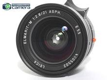Load image into Gallery viewer, Leica Elmarit-M 21mm F/2.8 ASPH. E55 Lens 6Bit Black 11135 *MINT*