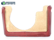 Load image into Gallery viewer, Artisan &amp; Artist Leather Half Case Red for Leica D-LUX 6 Camera *MINT-*