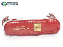 Load image into Gallery viewer, Artisan &amp; Artist Leather Half Case Red for Leica D-LUX 6 Camera *MINT-*