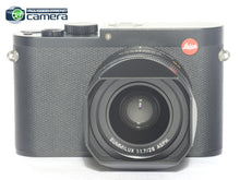 Load image into Gallery viewer, Leica Q (Typ 116) Digital Camera Black w/Summilux 28mm F/1.7 Lens