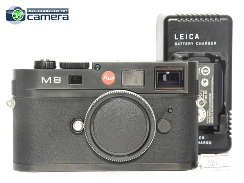 Leica M8 Digital Rangefinder Camera Black Shutter Count 56996