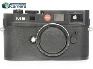 Leica M8 Digital Rangefinder Camera Black Shutter Count 56996