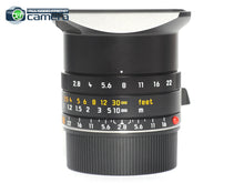 Load image into Gallery viewer, Leica Elmarit-M 28mm F/2.8 ASPH. E39 Lens Black 11677 *Used Once*