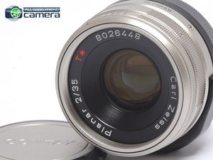 Contax G Planar 35mm F/2 T* Lens G1 G2 *MINT-*