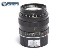 Load image into Gallery viewer, Leica Summilux-M 50mm F/1.4 E43 Lens Ver.2 Black *EX+*