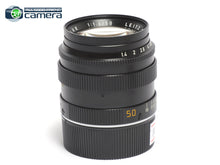 Load image into Gallery viewer, Leica Summilux-M 50mm F/1.4 E43 Lens Ver.2 Black *EX+*