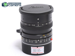 Leica Elmarit-M 28mm F/2.8 E49 Lens Ver.3 Black Canada *MINT-*