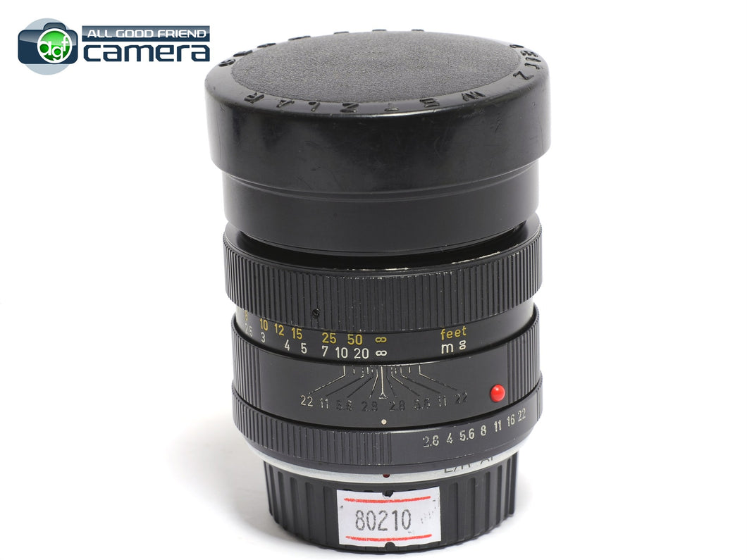 Leica Elmarit-R 90mm F/2.8 Lens Ver.1 Converted to Nikon F Mount
