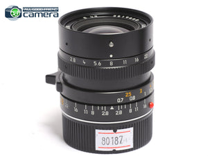 Leica Elmarit-M 28mm F/2.8 E49 Lens Ver.3 Late Black Canada *MINT- in Box*