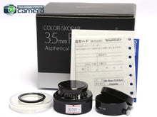 Load image into Gallery viewer, Voigtlander Color-Skopar 35mm F/3.5 ASPH. Lens Black Leica M-Mount *MINT in Box*