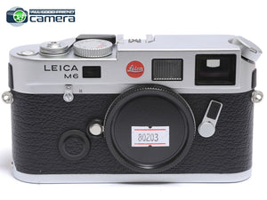 Leica M6 TTL Rangefinder Camera 0.85 Viewfinder Silver *MINT- in Box*