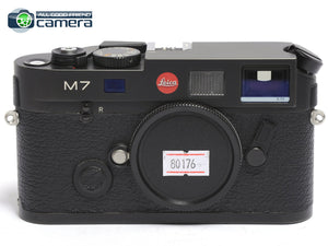 Leica M7 Rangefinder 0.72 Camera Black Late w/MP Viewfinder *EX+ in Box*