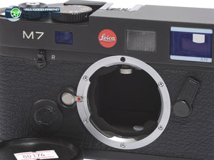 Leica M7 Rangefinder 0.72 Camera Black Late w/MP Viewfinder *EX+ in Box*
