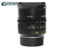 Load image into Gallery viewer, Leica Summilux-M 28mm F/1.4 ASPH. Lens Black 11668 *MINT-*