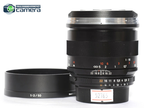 Zeiss Makro-Planar 50mm F/2 T* ZF.2 Macro Lens Nikon F Mount *MINT*