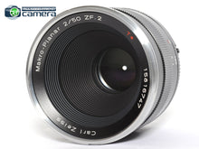 Load image into Gallery viewer, Zeiss Makro-Planar 50mm F/2 T* ZF.2 Macro Lens Nikon F Mount *MINT*