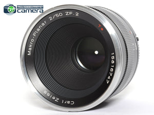 Zeiss Makro-Planar 50mm F/2 T* ZF.2 Macro Lens Nikon F Mount *MINT*