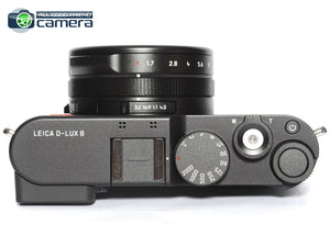 Leica D-Lux 8 Digital Camera Black 19191 w/Extras *MINT in Box*