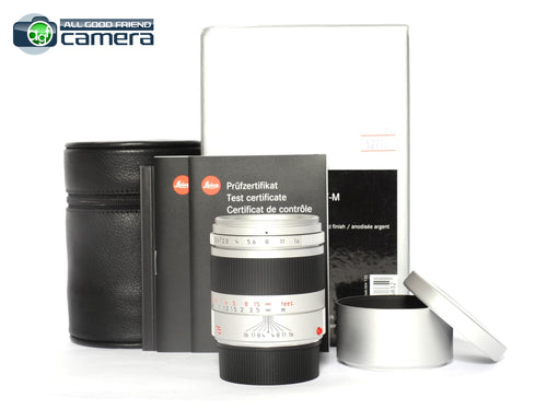 Leica Summarit-M 75mm F/2.4 E46 Lens Silver 11683 *MINT in Box*