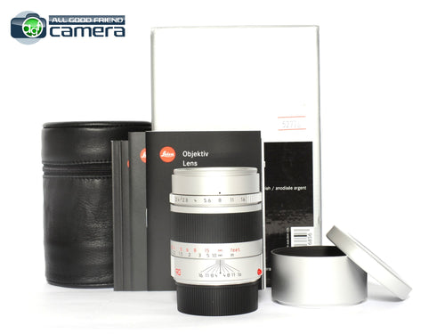 Leica Summarit-M 90mm F/2.4 E46 Lens Silver 11685 *MINT in Box*